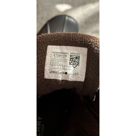 Sperry Duck Boots Womens Size 7 Weatherproof Brown Rain Shoes STS91176 - Picture 11 of 12